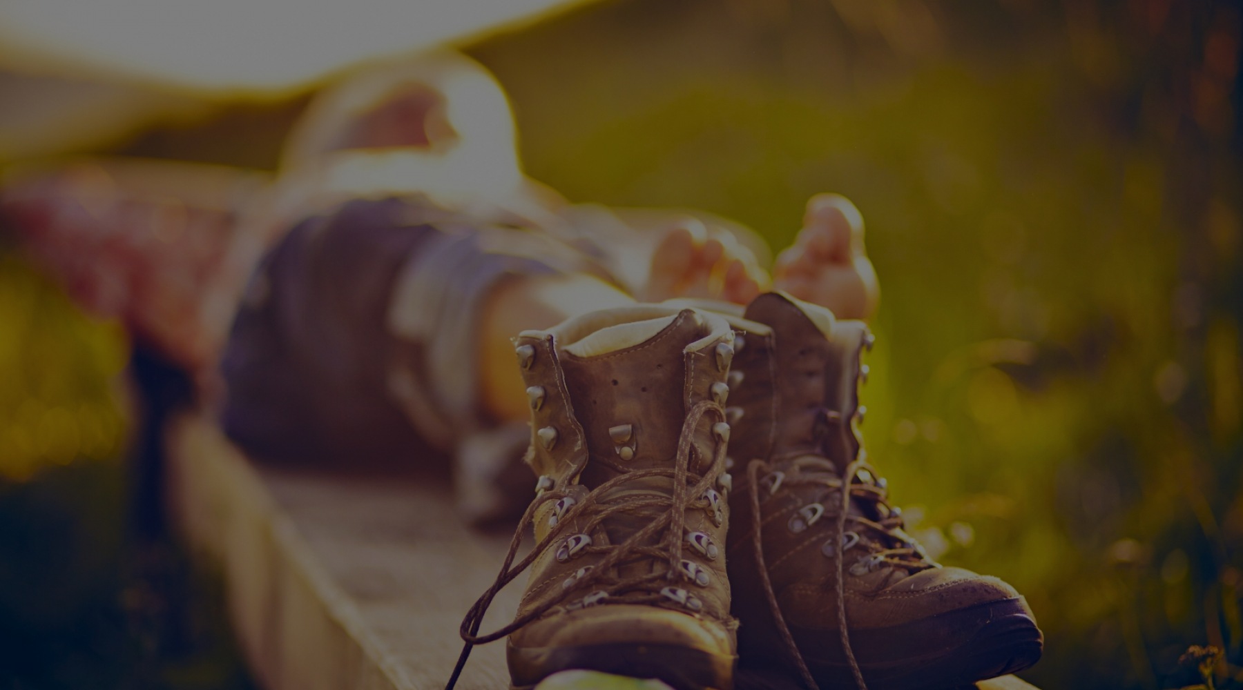 Person enjoying a hike near Hominy at RiverBlue apartments for rent in Asheville, NC